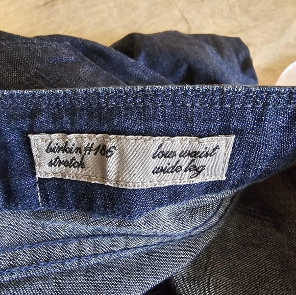 Citizens of Humanity #186 Birkin Wide Leg, Low Rise Stretch Jeans 27 Made in USA - Picture 7 of 9